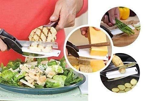 Clever Cutter 2-in-1 Kitchen Knife & Food Chopper