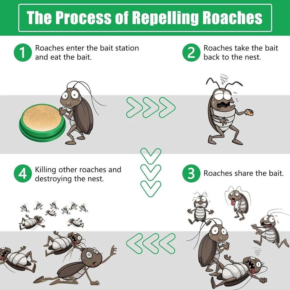Cockroach Killer Gel – Fast Acting Roach Repellent