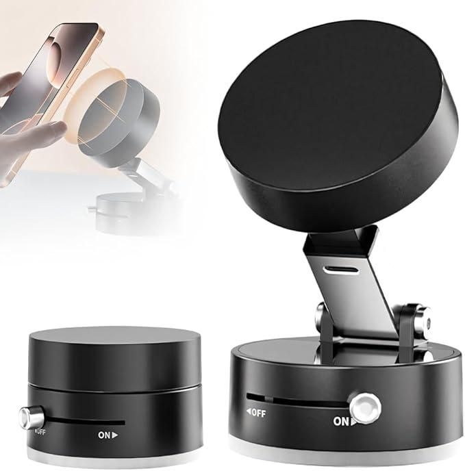 Vacuum Magnetic Suction Phone Holder – Pack of 1