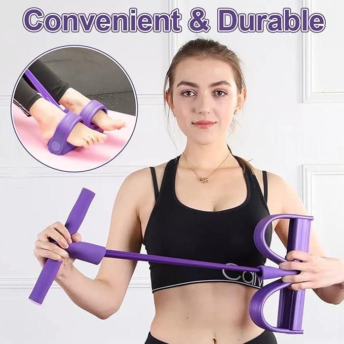 Yoga Pedal Resistance Band – Full Body Fitness Trainer