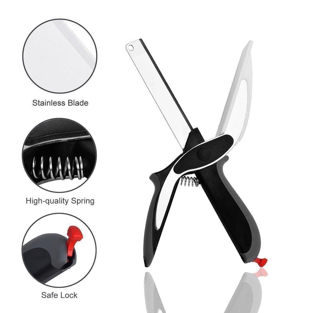 Clever Cutter 2-in-1 Kitchen Knife & Food Chopper